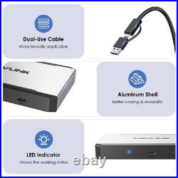 WAVLINK Universal USB-C Triple 4K@60Hz Display Docking Station 100W PD HDMI DP WAVLINK Universal USB-C Triple 4K@60Hz Display Docking Station 100W PD HDMI DP