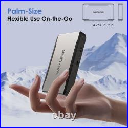 WAVLINK Universal USB-C Triple 4K@60Hz Display Docking Station 100W PD HDMI DP WAVLINK Universal USB-C Triple 4K@60Hz Display Docking Station 100W PD HDMI DP