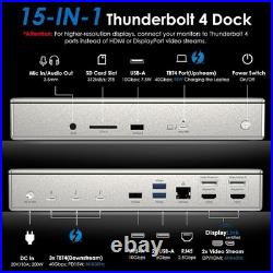 Wavlink Thunderbolt 4 Docking Station 4x 4K Monitors 98W Charging 40GbpsTransfer Wavlink Thunderbolt 4 Docking Station 4x 4K Monitors 98W Charging 40GbpsTransfer