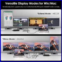 Wavlink Thunderbolt 4 Docking Station 4x 4K Monitors 98W Charging 40GbpsTransfer Wavlink Thunderbolt 4 Docking Station 4x 4K Monitors 98W Charging 40GbpsTransfer