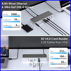 Wavlink Thunderbolt 4 Docking Station 4x 4K Monitors 98W Charging 40GbpsTransfer Wavlink Thunderbolt 4 Docking Station 4x 4K Monitors 98W Charging 40GbpsTransfer