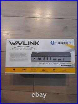 Wavlink Thunderdock Pro ThunderboltT 3 Dual 4K Docking Station 60W -RRP£189