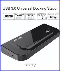 Wavlink USB 3.0 Dual-Display Universal Docking Station (Model WL-UG39DK4V) Wavlink USB 3.0 Dual-Display Universal Docking Station (Model WL-UG39DK4V)