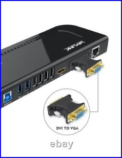 Wavlink USB 3.0 Dual-Display Universal Docking Station (Model WL-UG39DK4V) Wavlink USB 3.0 Dual-Display Universal Docking Station (Model WL-UG39DK4V)