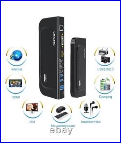 Wavlink USB 3.0 Dual-Display Universal Docking Station (Model WL-UG39DK4V) Wavlink USB 3.0 Dual-Display Universal Docking Station (Model WL-UG39DK4V)
