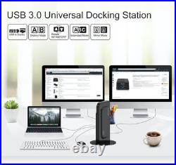 Wavlink USB 3.0 Dual-Display Universal Docking Station (Model WL-UG39DK4V) Wavlink USB 3.0 Dual-Display Universal Docking Station (Model WL-UG39DK4V)