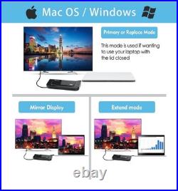 Wavlink USB 3.0 Dual-Display Universal Docking Station (Model WL-UG39DK4V) Wavlink USB 3.0 Dual-Display Universal Docking Station (Model WL-UG39DK4V)