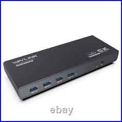 Wavlink USB C Laptop Universal Docking Station Dual 4K HMDI Type C Dock with 65WPD