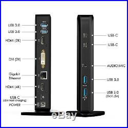 Wavlink USB-C Triple Display Universal Docking Station with 60W Power Delivery