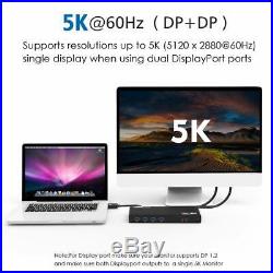 Wavlink Universal USB-C/USB 3.0 Ultra 5K Laptop Docking Station WL-UG69DK1