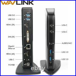 Wavlink WL-UG39PD1 USB-C Triple display Universal Docking Station