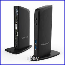 Wavlink WL-UG39PD1 USB-C Triple display Universal Docking Station