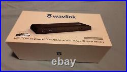 Wavlink WL-UG69PD2 Pro USB-C Dual 4K Universal Docking Station