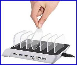 Wholesale 50x 6 Port USB Charging Station Charger Dock For Phone Ipad Tablet