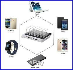 Wholesale 50x 6 Port USB Charging Station Charger Dock For Phone Ipad Tablet